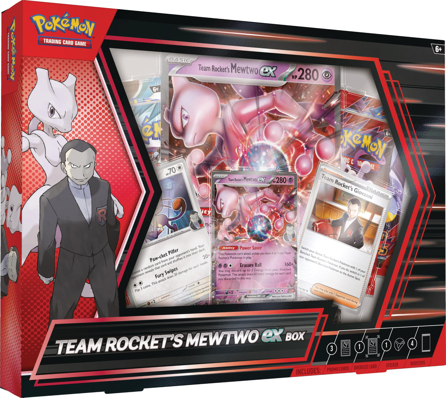 Pokemon Ex Box Team Rocket's Mewtwo ex