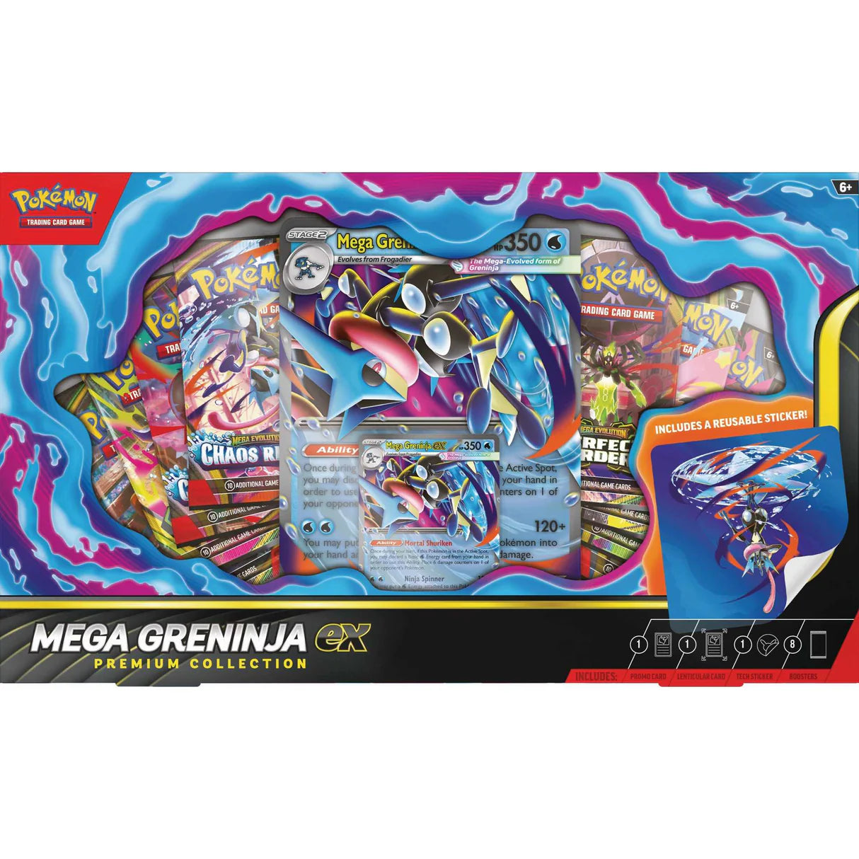 Mega Greninja ex Premium Collection box