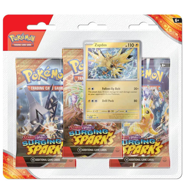 Surging Sparks 3 Pack Blister