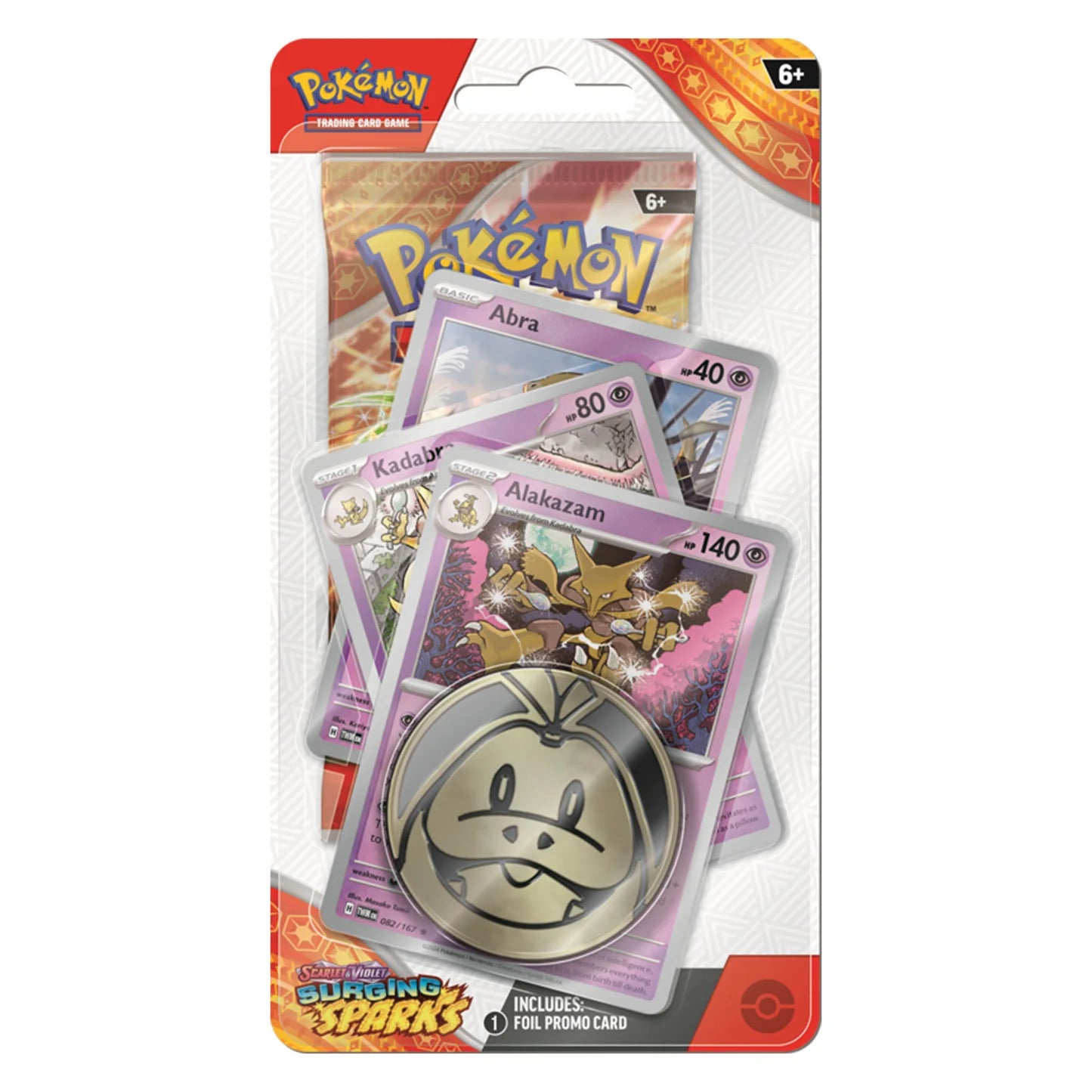 Surging Sparks 1 Pack Premium Blister (Alakazam)