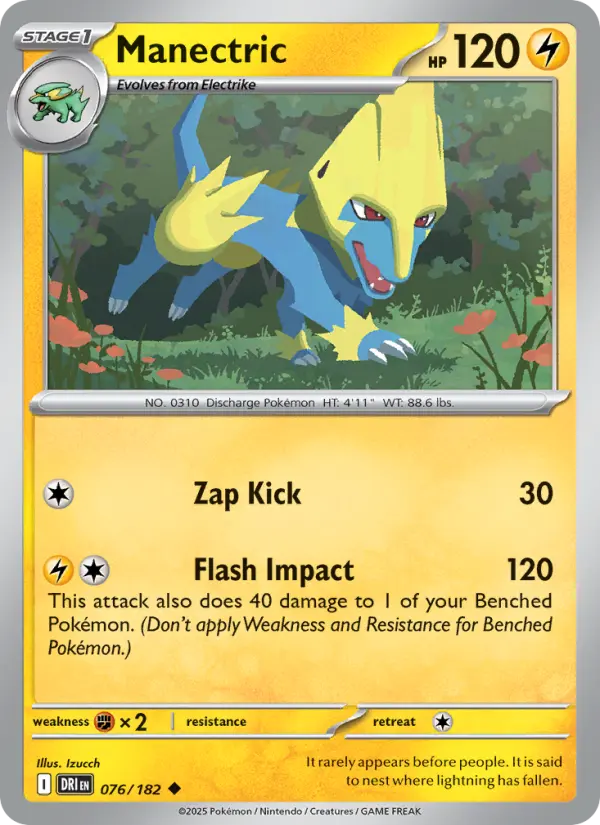 Manectric (DRI) 076