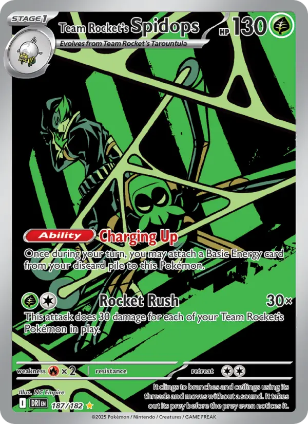 Team Rocket's Spidops (DRI) 187