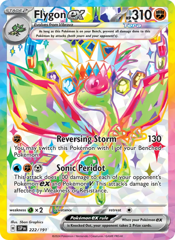 Flygon ex (SSP) 222
