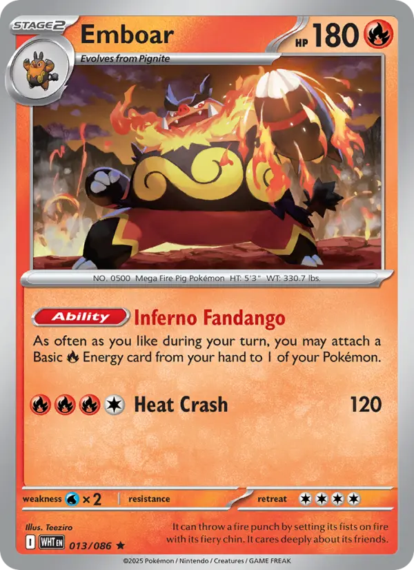 Emboar (WHT) 013