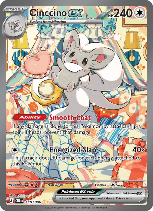Cinccino ex (CRI) 119