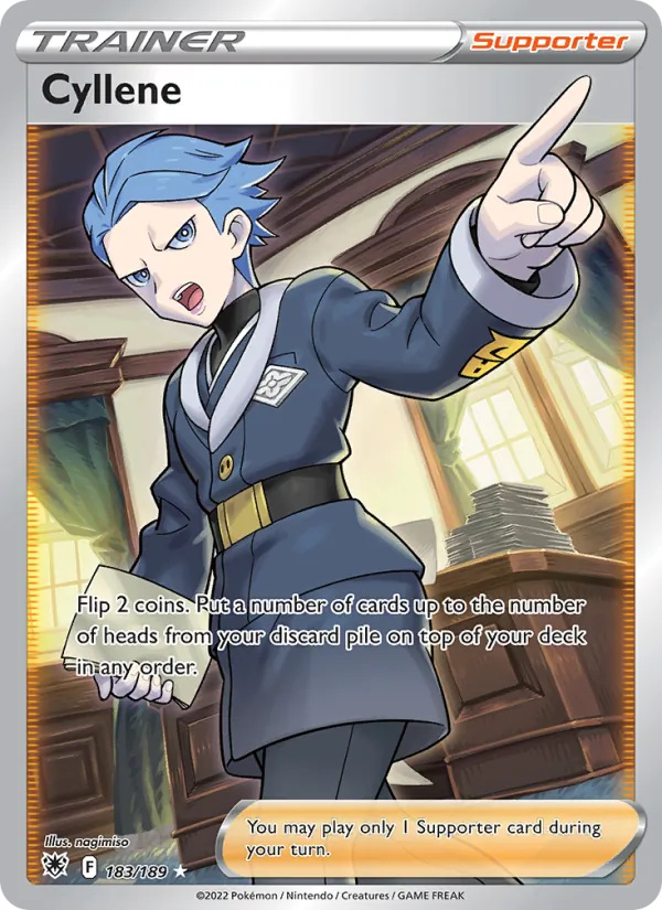 Cyllene Holo 183/189 Astral Radiance Pokémon Card