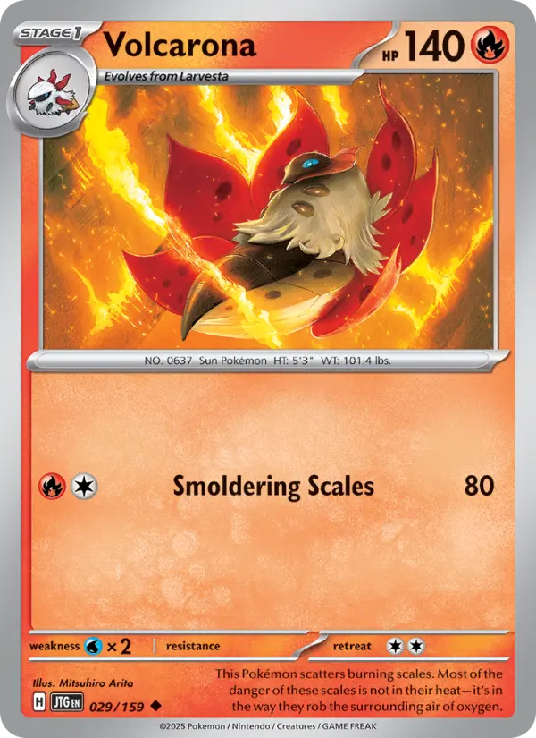 Volcarona (JTG) 029