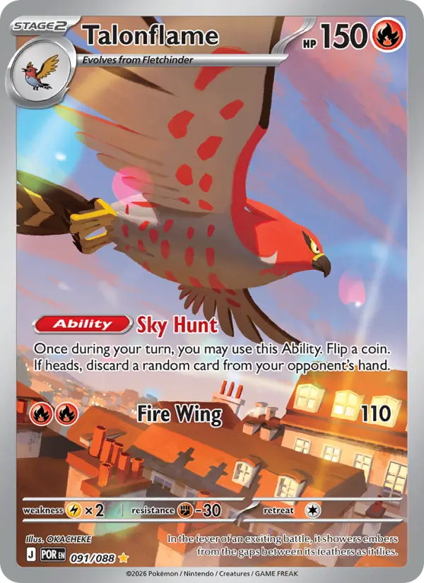 Talonflame (POR) 091