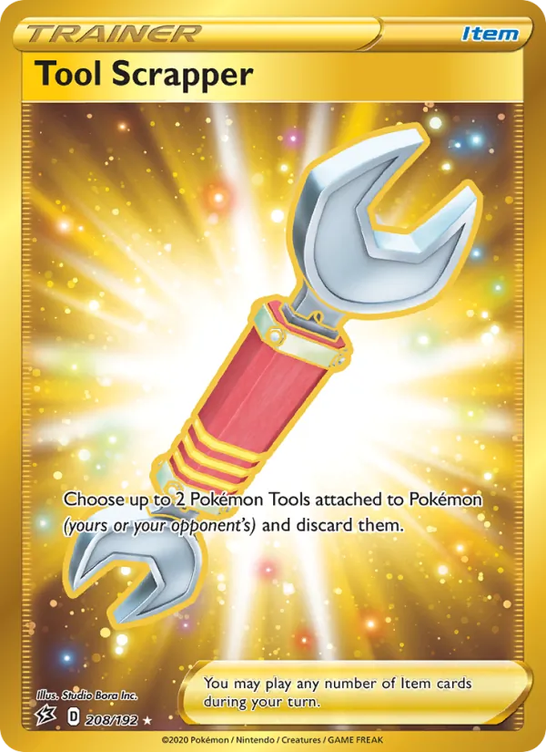 Tool Scrapper Holo 208/192 Rebel Clash Pokémon Card