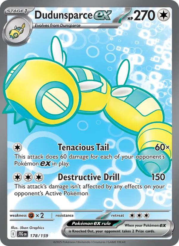 Dudunsparce ex (JTG) 178
