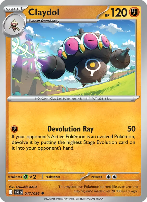 Claydol (CRI) 047