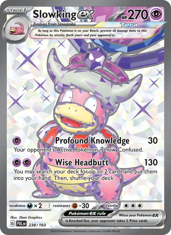Slowking ex (PAL) 238