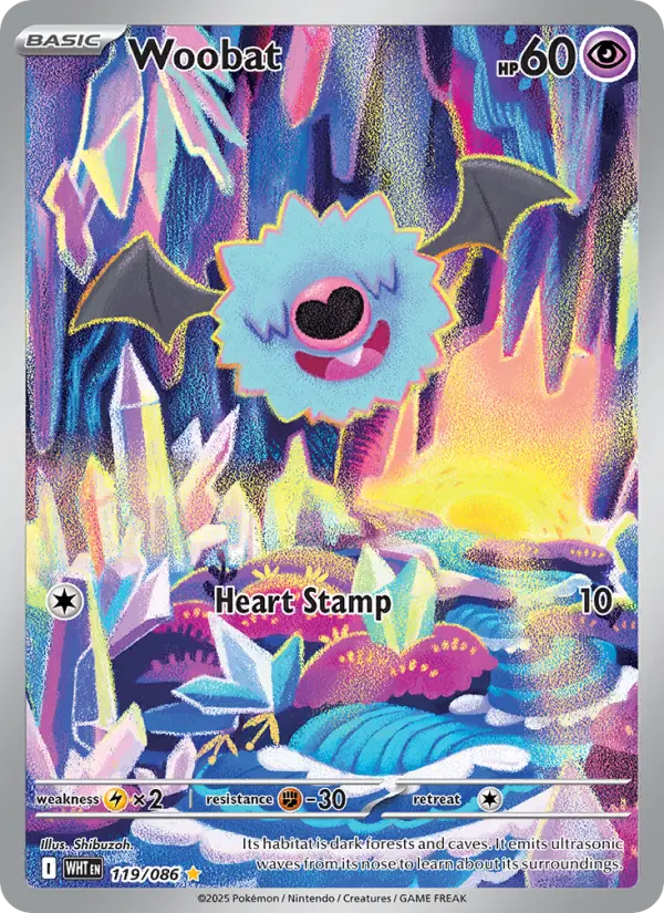 Woobat (WHT) 119