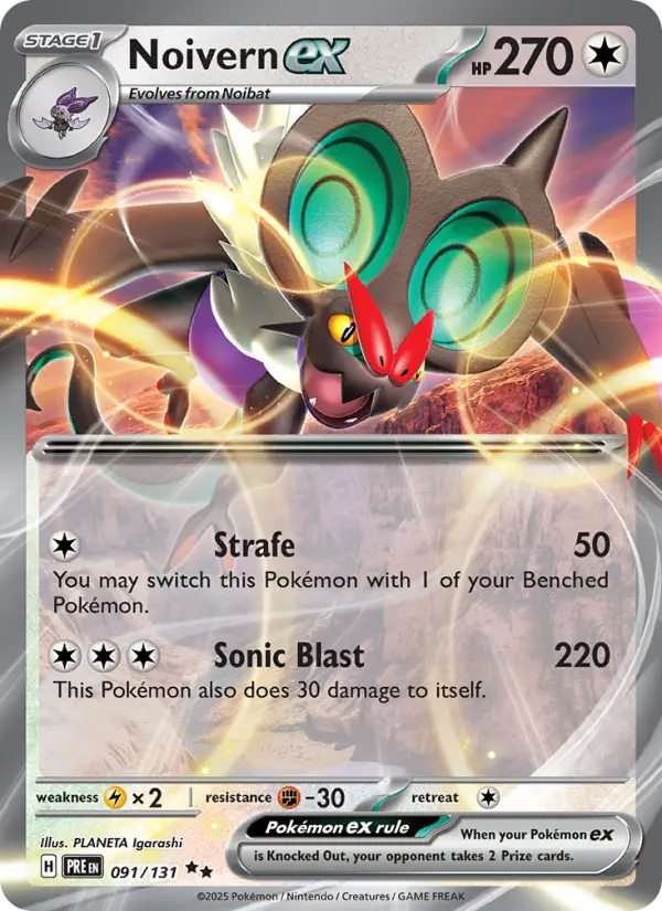 Noivern ex (PRE) 091