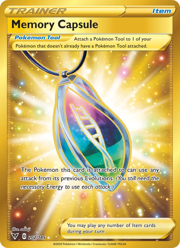Memory Capsule Holo 202/185 Vivid Voltage Pokémon Card