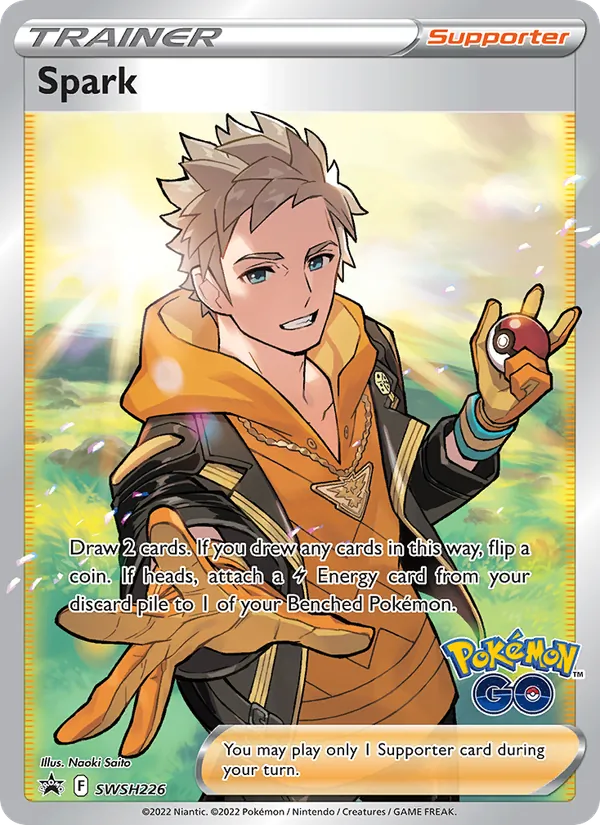 Spark Holo WH226/307 SWSH Black Star Promos Pokémon Card