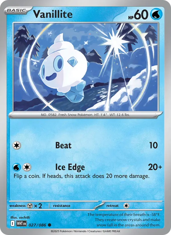 Vanillite (WHT) 027