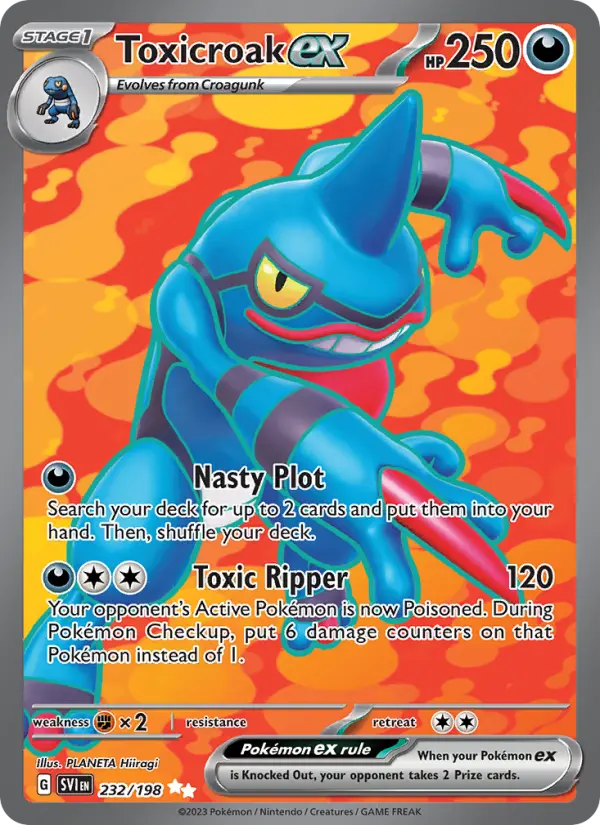 Toxicroak ex (SVI) 232