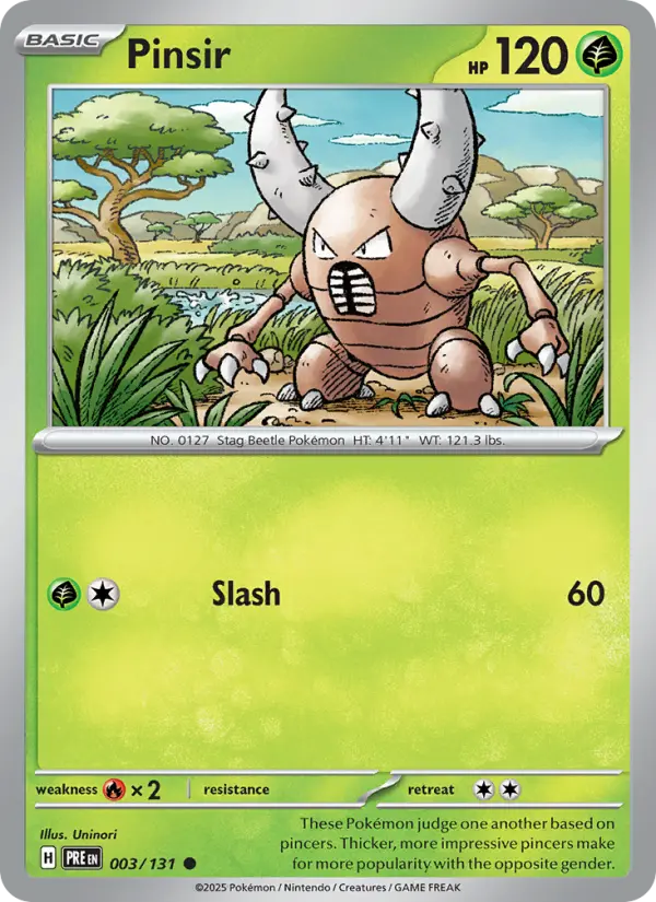 Pinsir (PRE) 003