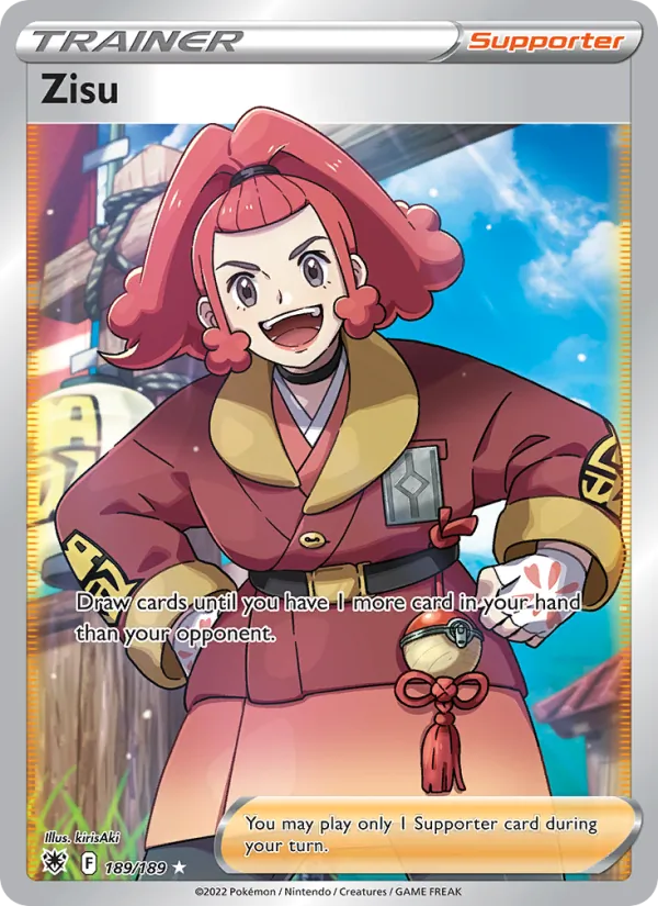 Zisu Holo 189/189 Astral Radiance Pokémon Card