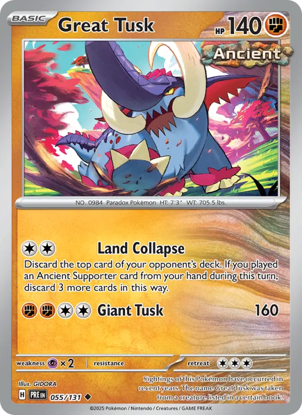 Great Tusk (PRE) 055