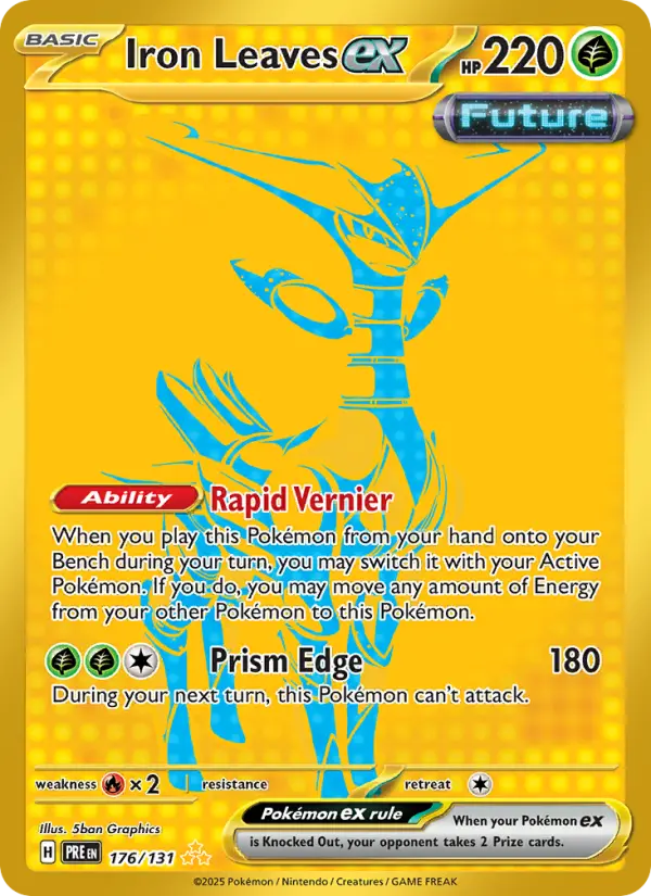 Iron Leaves ex (PRE) 176