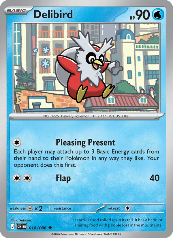 Delibird (CRI) 018