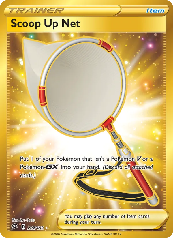 Scoop Up Net Holo 207/192 Rebel Clash Pokémon Card