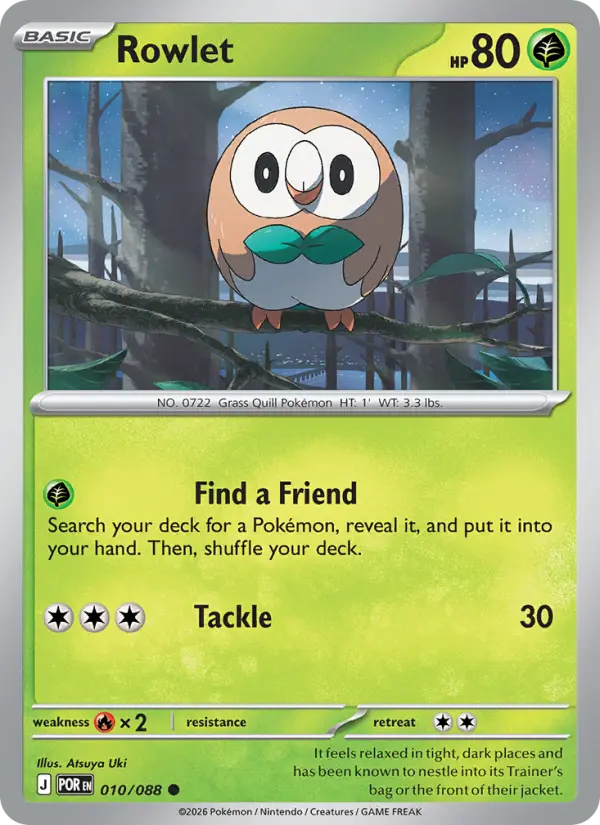 Rowlet (POR) 010