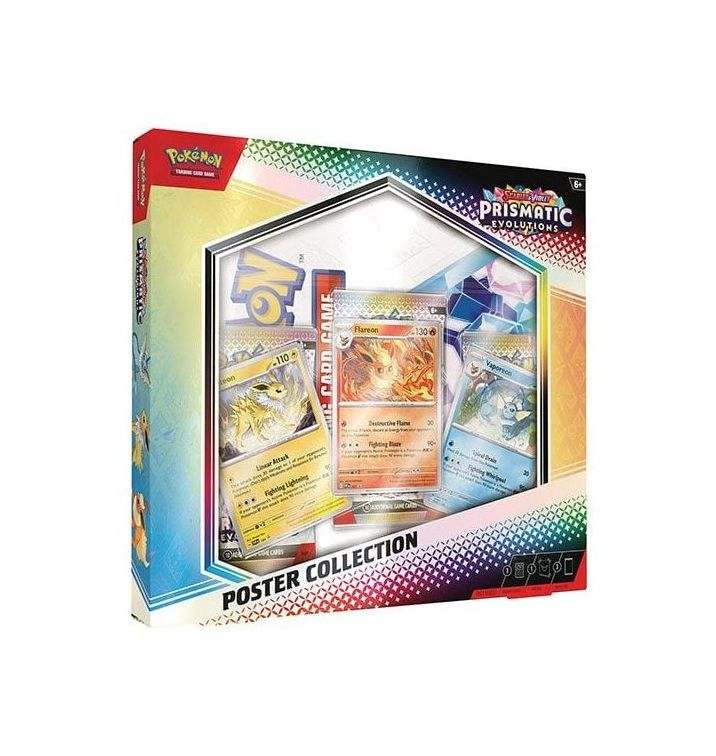 Pokemon Prismatic Evolutions Poster Collection