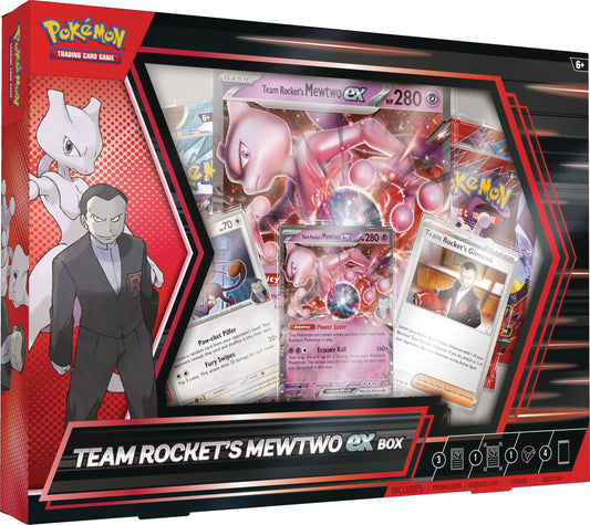 Pokemon Ex Box Team Rocket's Mewtwo ex