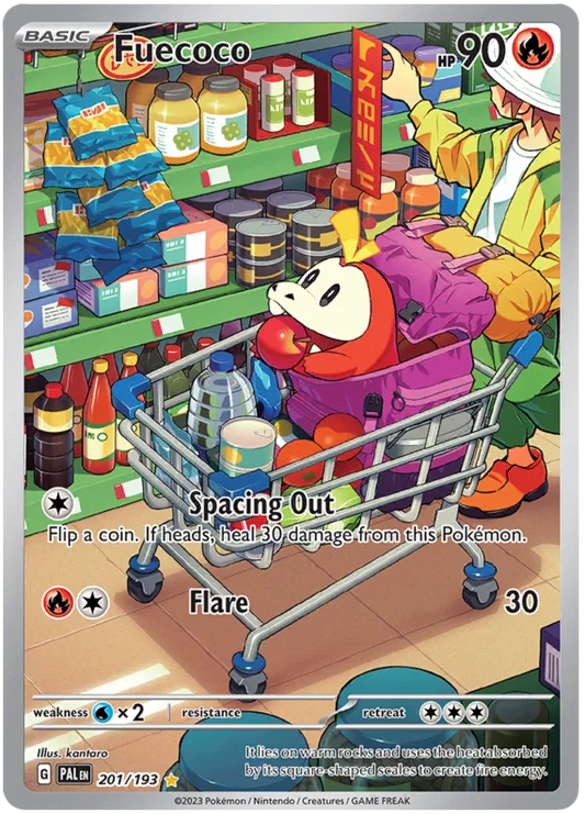 Paldea Evolved 201 Fuecoco