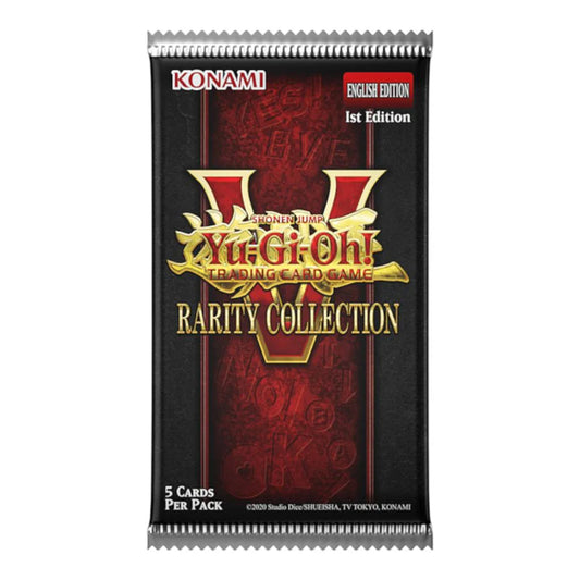 Yugioh rarity collection booster pack