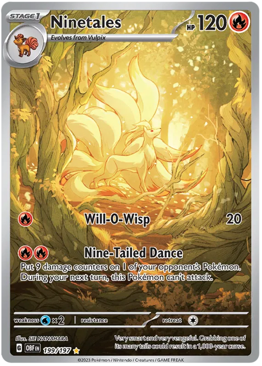 Obsidian Flames 199 Ninetales