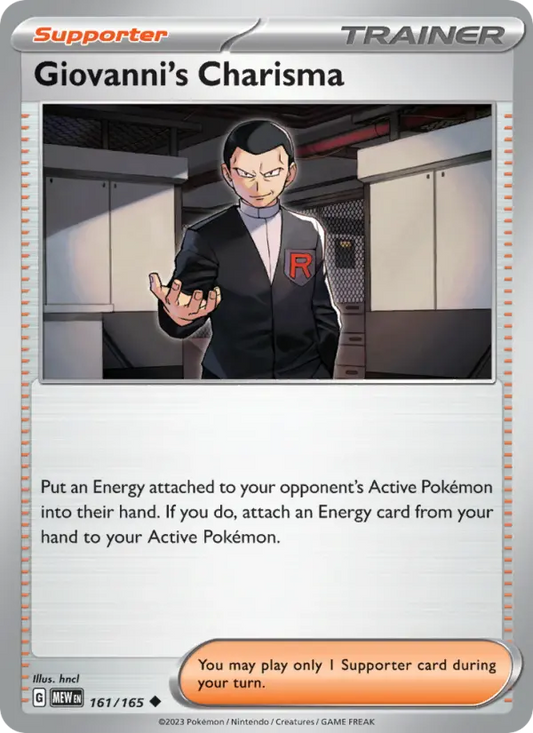 Giovanni's Charisma (MEW) 161