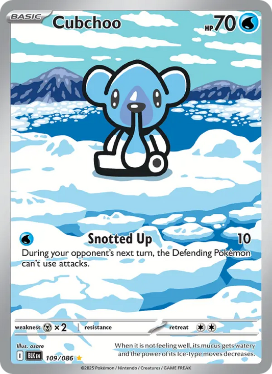 Cubchoo (BLK) 109