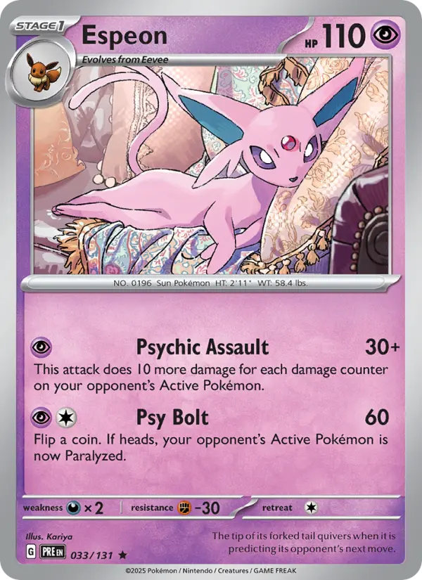 Espeon (PRE) 033