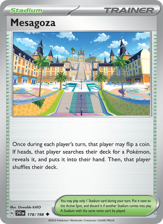 Mesagoza Normal 178/198 Scarlet & Violet Pokémon Card