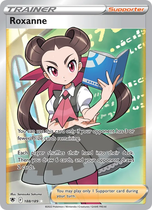 Roxanne Holo 188/189 Astral Radiance Pokémon Card