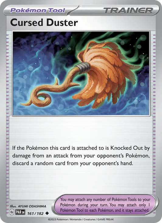 Cursed Duster Normal 161/182 Paradox Rift Pokémon Card