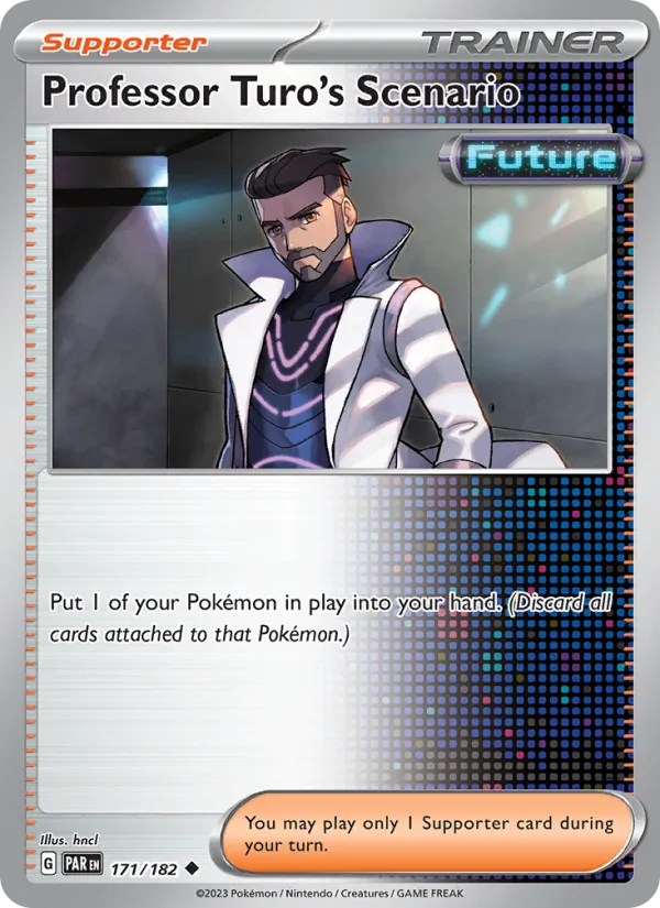 Professor Turo's Scenario Normal 171/182 Paradox Rift Pokémon Card
