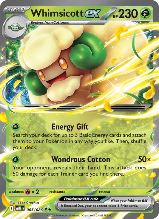 Whimsicott ex (WHT) 005