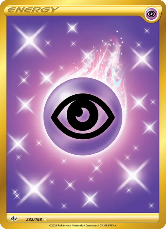 Psychic Energy Holo 232/198 Chilling Reign Pokémon Card