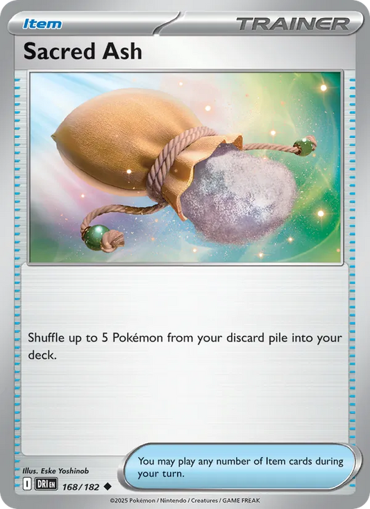 Sacred Ash Normal 168/182 Destined Rivals Pokémon Card