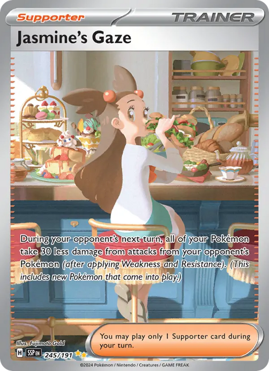 Jasmine's Gaze Holo 245/191 Surging Sparks Pokémon Card