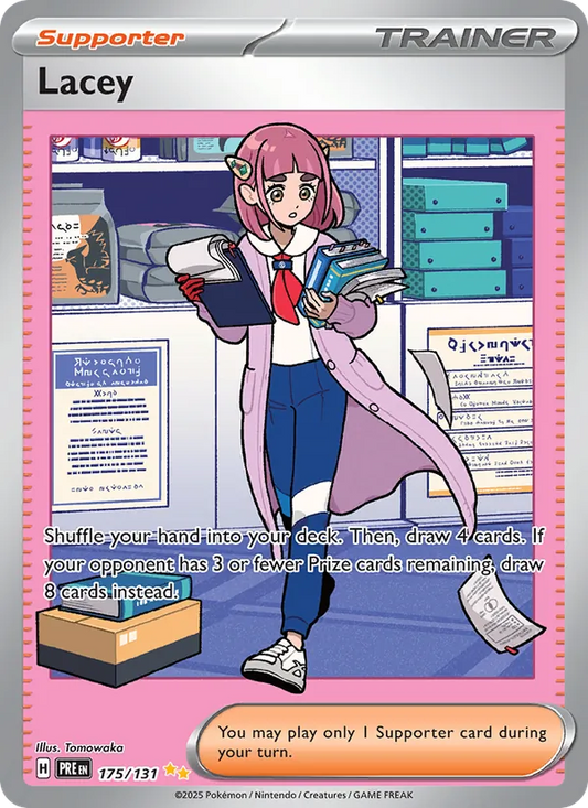 Lacey Holo 175/131 Prismatic Evolutions Pokémon Card