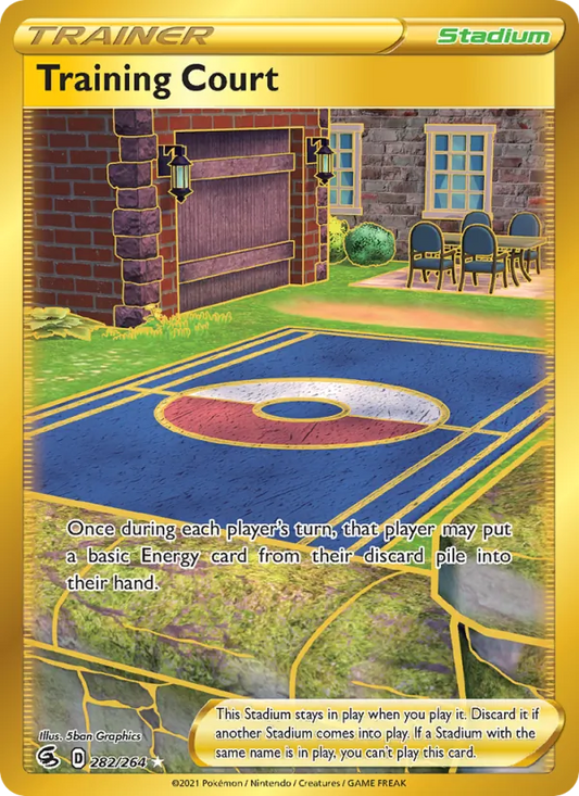 Training Court Holo 282/264 Fusion Strike Pokémon Card