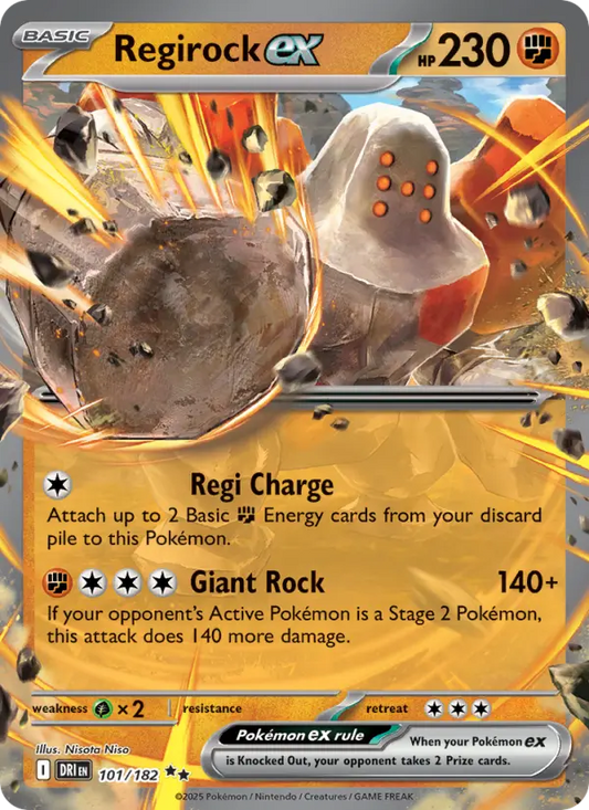 Regirock ex (DRI) 101