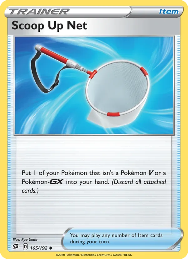Scoop Up Net Reverse Holo 165/192 Rebel Clash Pokémon Card