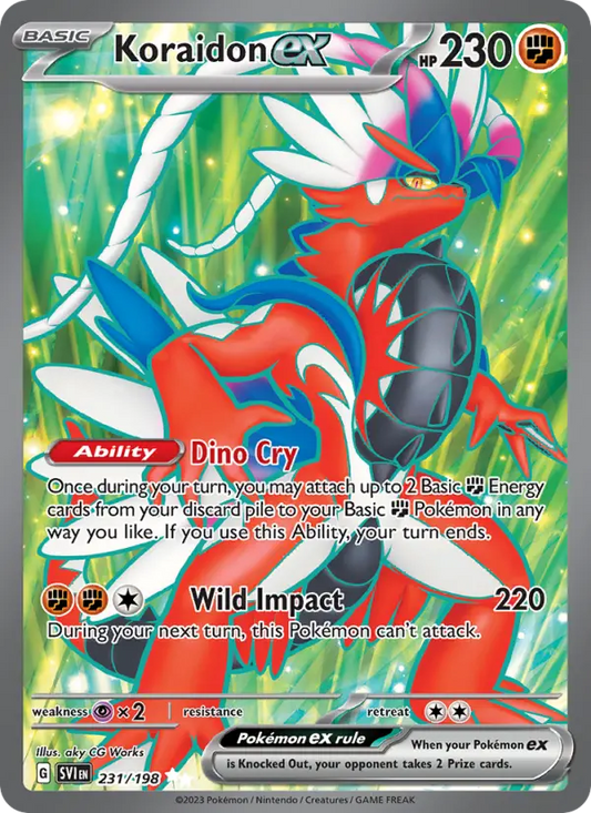 Koraidon ex (SVI) 231